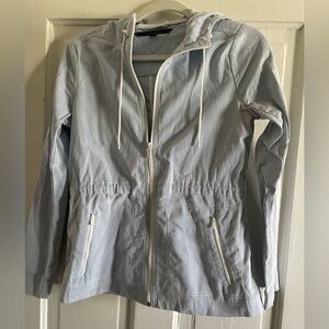 TH blue and white stripped jacket